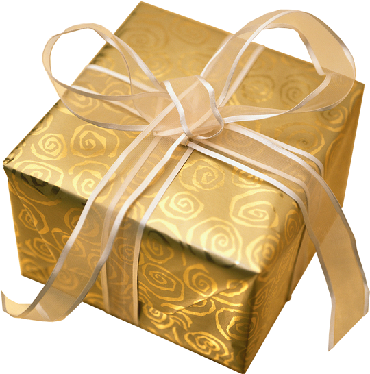 Photos Gift Christmas Gold HQ Image Free Transparent PNG Image