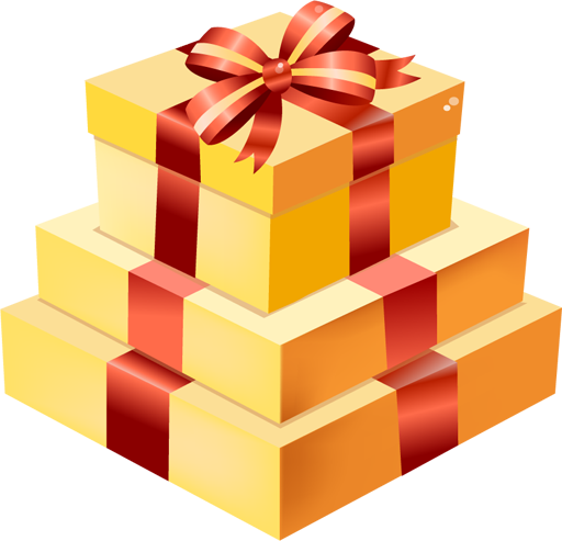 Gift Pic Christmas Gold Download Free Image Transparent PNG Image