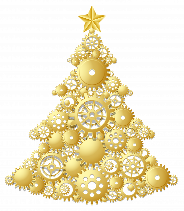 Ornaments Christmas Gold Download HQ Transparent PNG Image