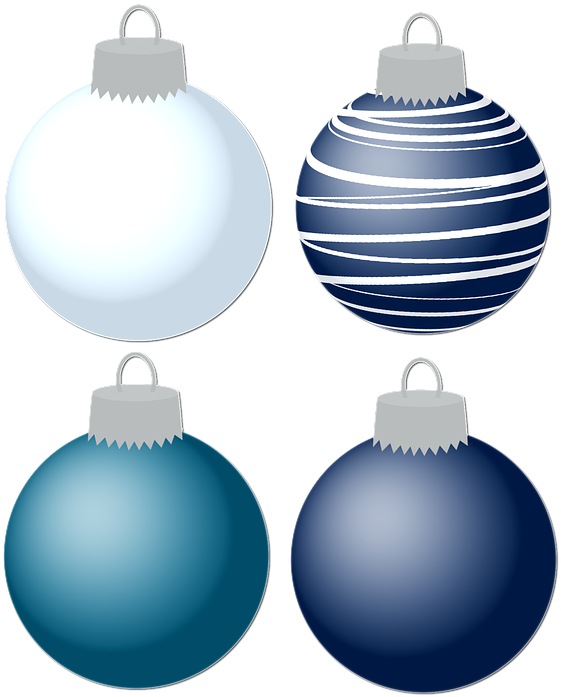 Blue Christmas Bauble Free Download PNG HQ Transparent PNG Image