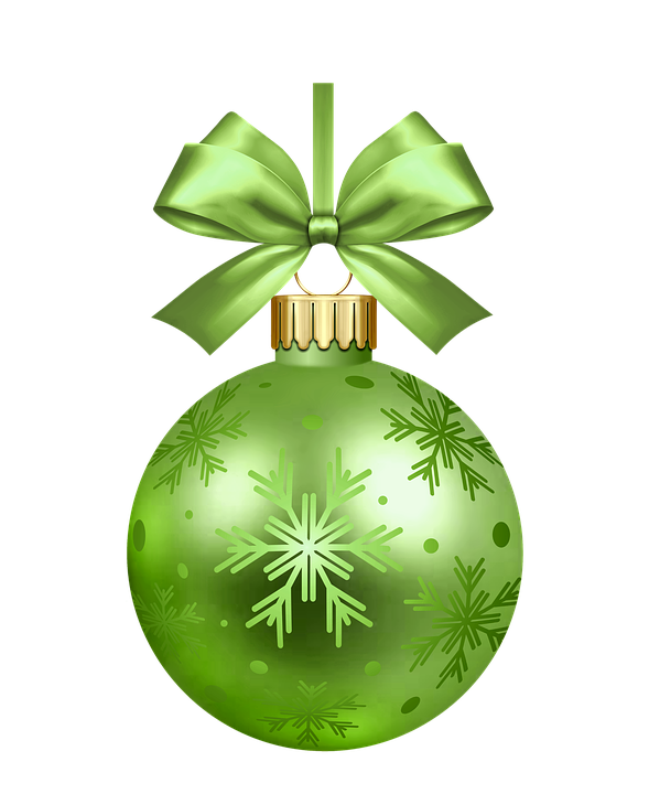 Pic Green Christmas Bauble Download Free Image Transparent PNG Image