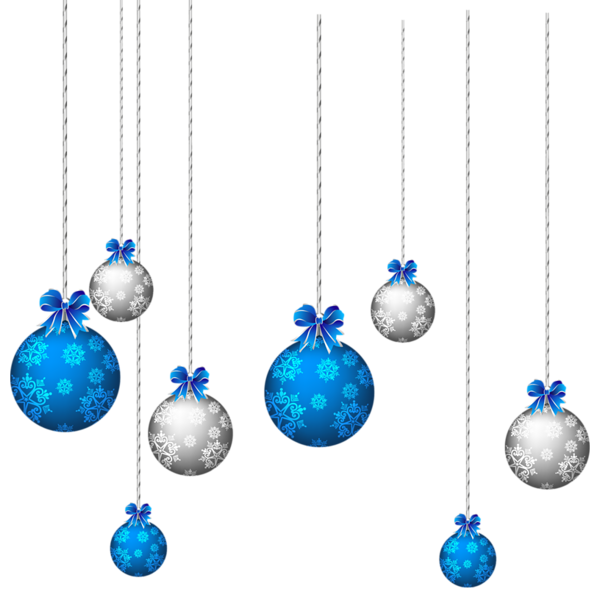 Blue Pic Christmas Bauble Download HD Transparent PNG Image