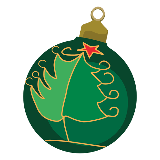 Green Christmas Bauble Free HQ Image Transparent PNG Image