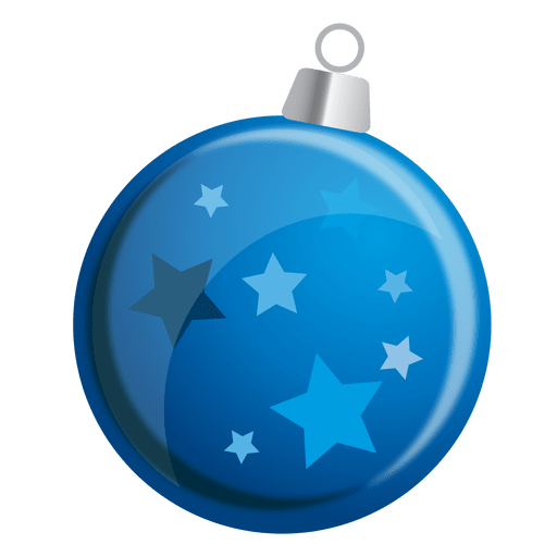 Blue Picture Christmas Bauble PNG Free Photo Transparent PNG Image