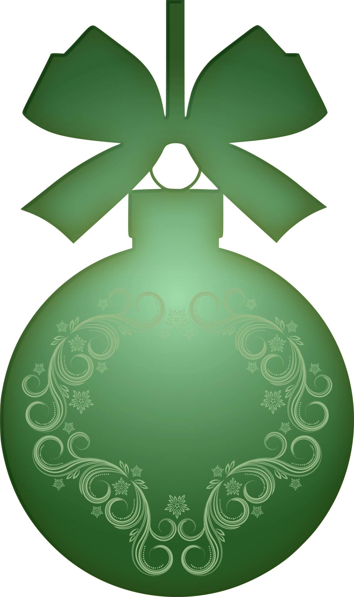 Green Christmas Bauble PNG File HD Transparent PNG Image