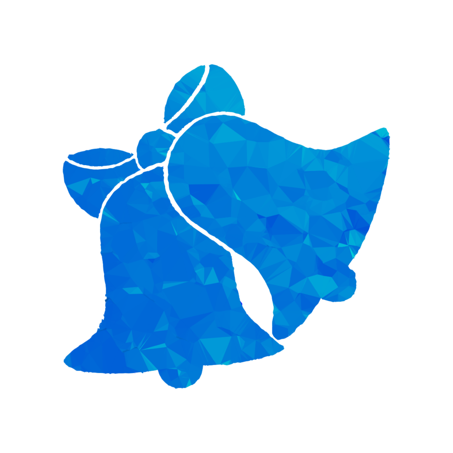 Blue Christmas Bell Free PNG HQ Transparent PNG Image