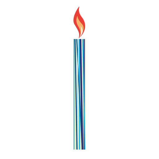 Blue Candle Christmas PNG File HD Transparent PNG Image