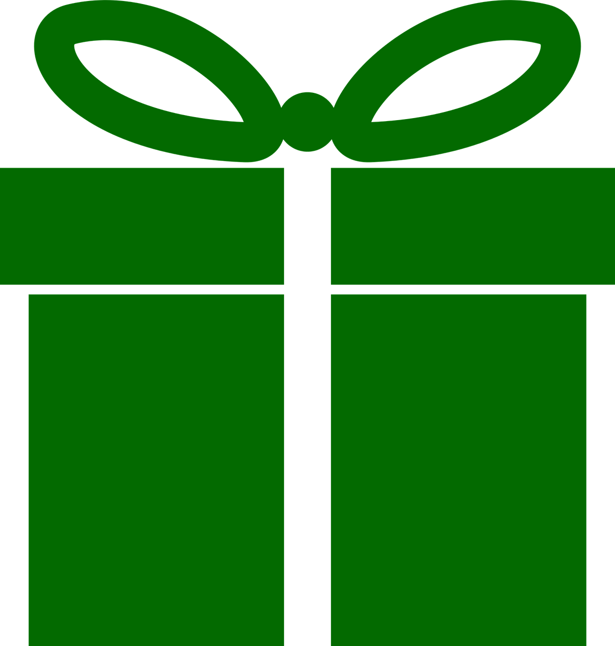 Green Christmas Gift PNG Download Free Transparent PNG Image