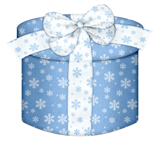 Blue Christmas Gift PNG Download Free Transparent PNG Image