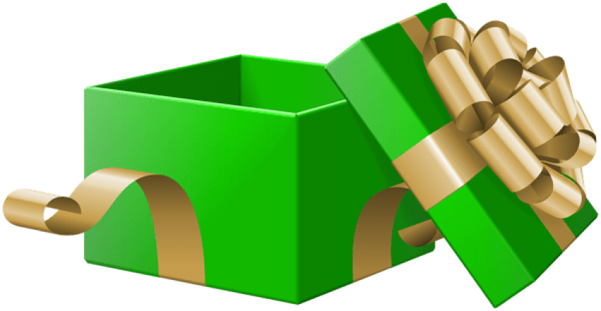 Open Christmas Gift HD Image Free Transparent PNG Image