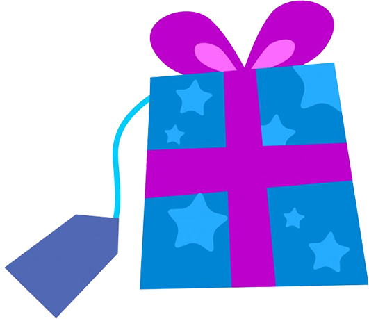 Blue Christmas Gift Free Download PNG HQ Transparent PNG Image