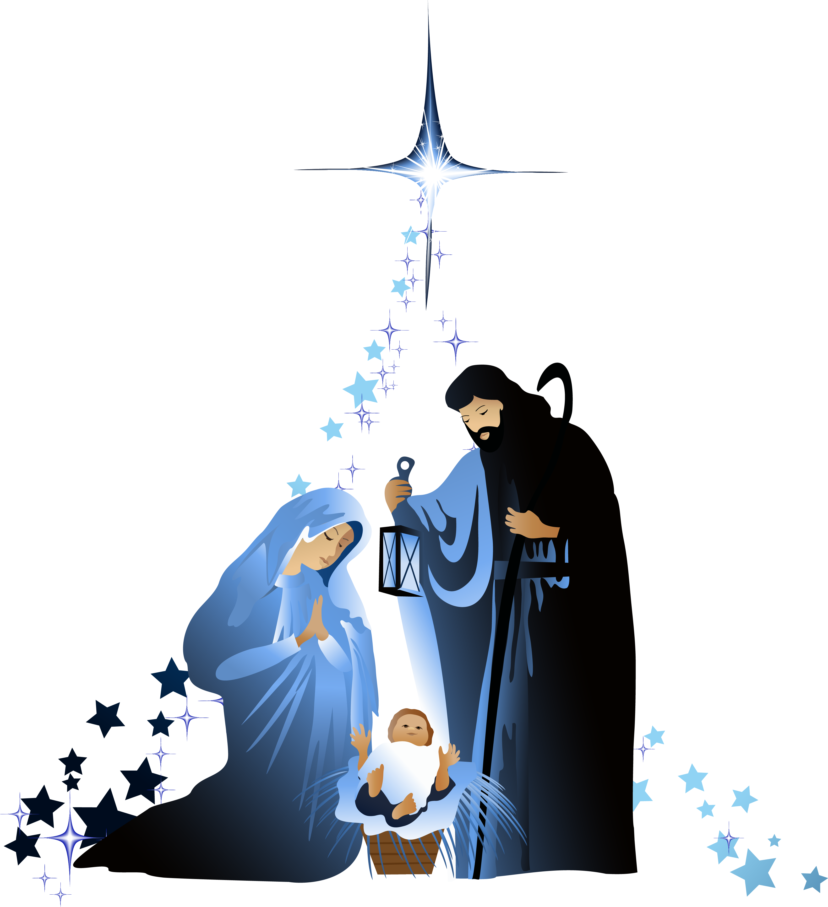 Nativity Christmas Free Clipart HD Transparent PNG Image