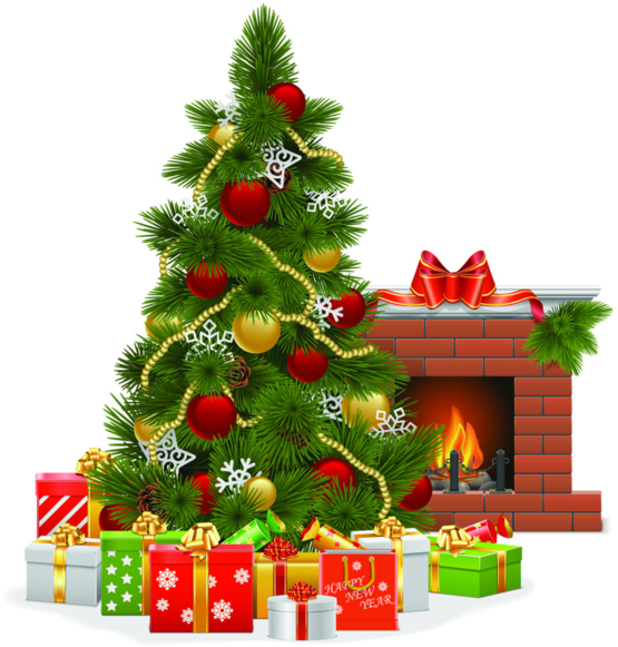 Fireplace Christmas PNG File HD Transparent PNG Image