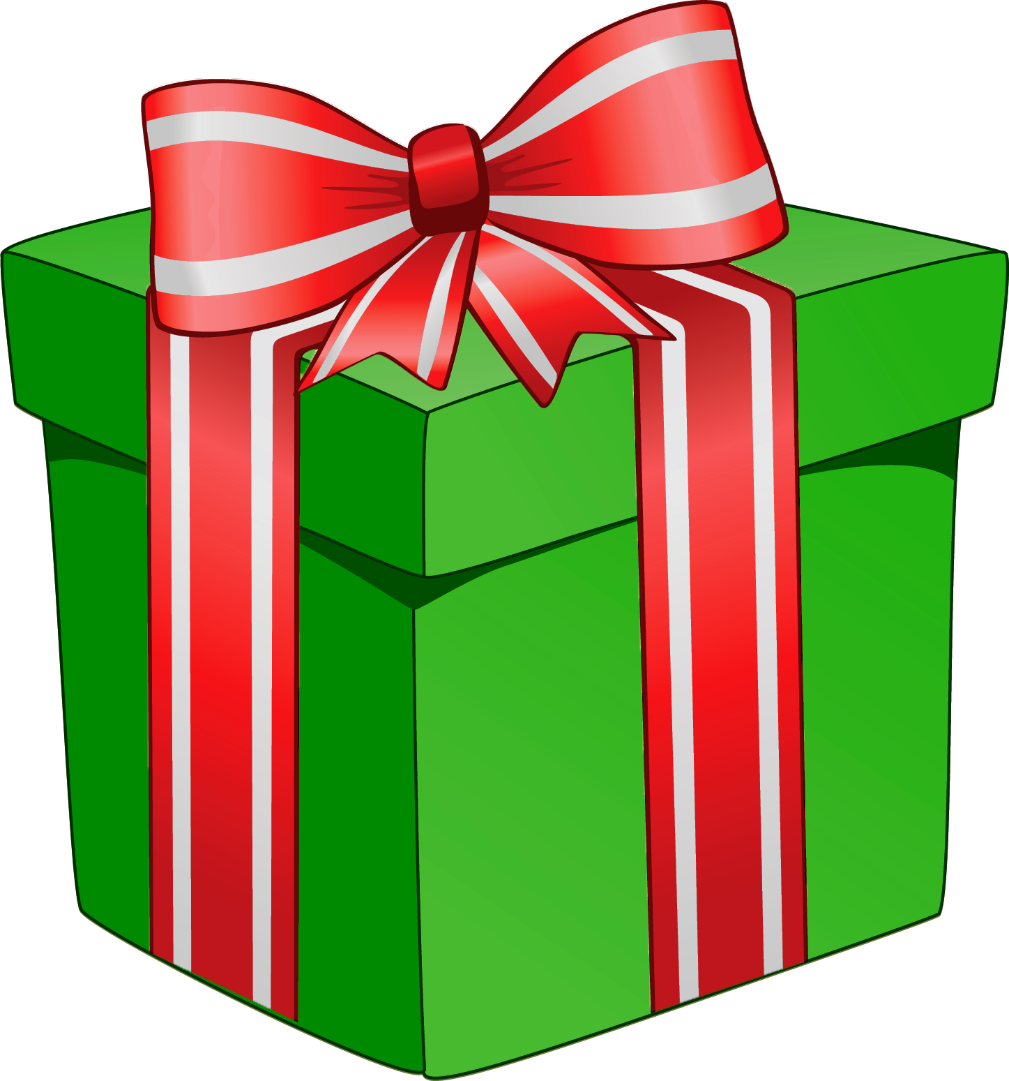 Picture Green Christmas Gift Free PNG HQ Transparent PNG Image