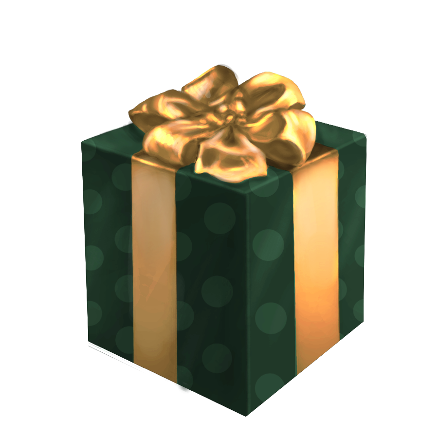 Green Christmas Gift Free Download PNG HD Transparent PNG Image