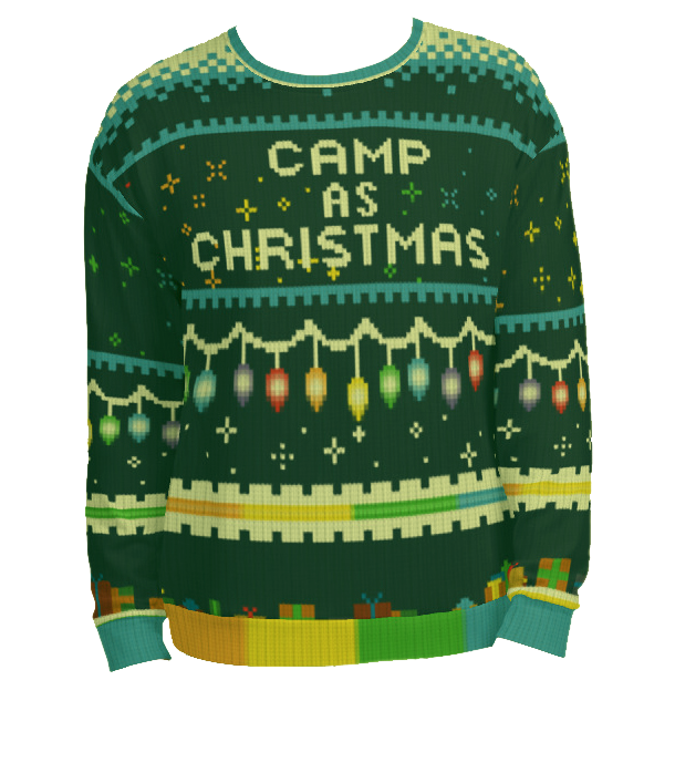 Green Christmas Jumper Free Transparent Image HD Transparent PNG Image