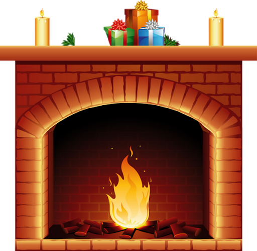 Photos Fireplace Christmas Free Download PNG HQ Transparent PNG Image