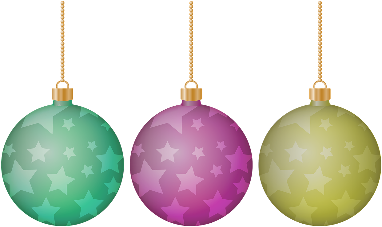 Purple Christmas Ornaments PNG Download Free Transparent PNG Image