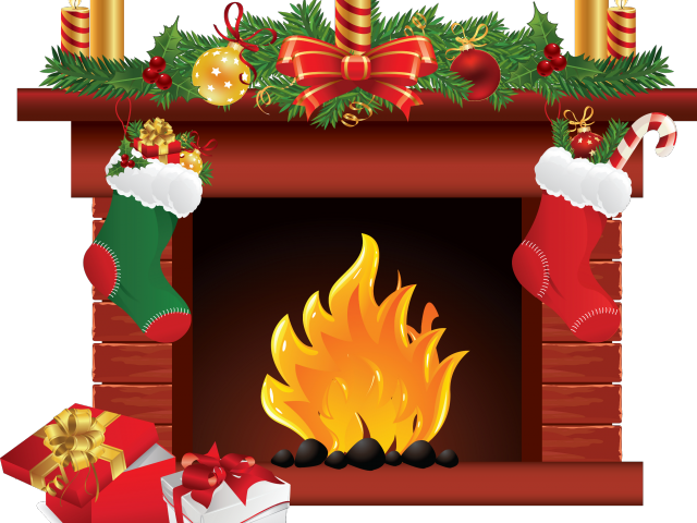 Picture Fireplace Christmas Download HQ Transparent PNG Image