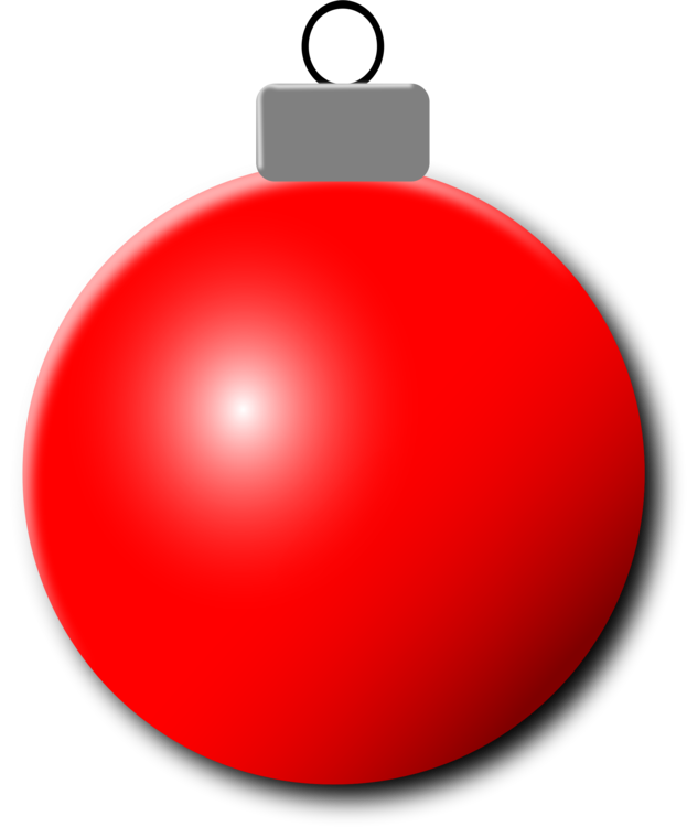 Christmas Red Bauble HQ Image Free Transparent PNG Image