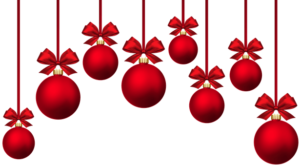 Christmas Red Bauble Free HD Image Transparent PNG Image