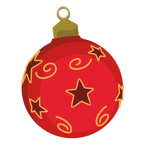 Christmas Red Bauble Free PNG HQ Transparent PNG Image