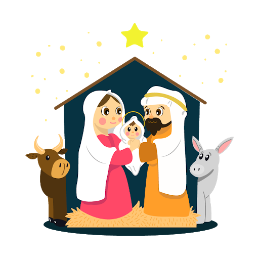 Nativity Catholic Christmas Free PNG HQ Transparent PNG Image