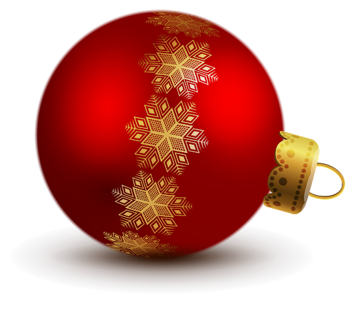 Christmas Red Bauble HD Image Free Transparent PNG Image