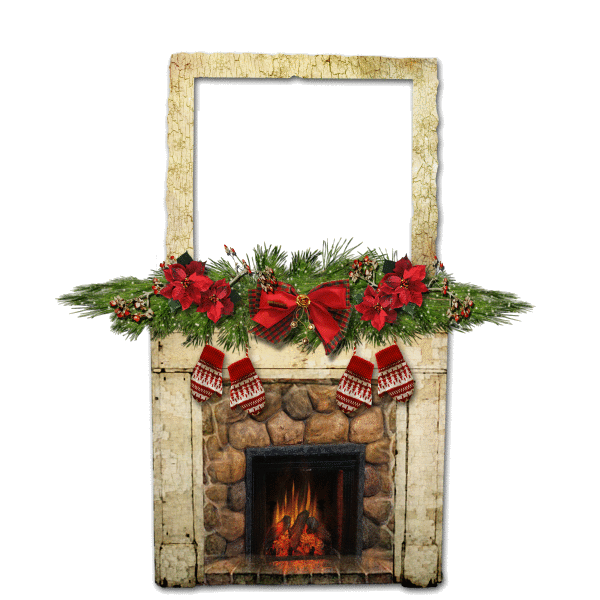 Fireplace Christmas Download HQ Transparent PNG Image