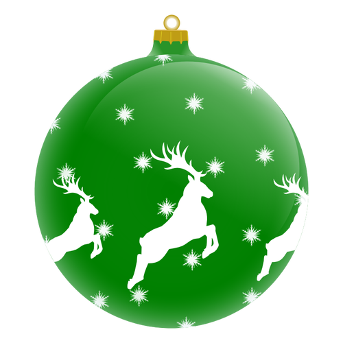 Green Christmas Ornaments PNG Image High Quality Transparent PNG Image