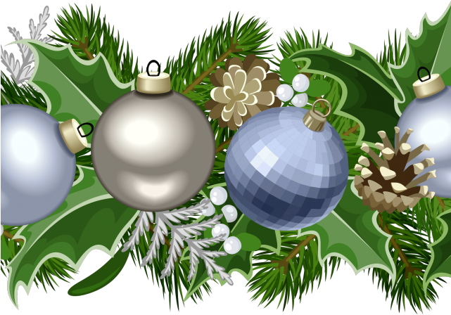 Green Christmas Ornaments Free Photo Transparent PNG Image