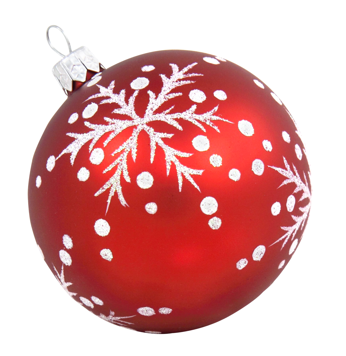 Pic Christmas Red Bauble HD Image Free Transparent PNG Image