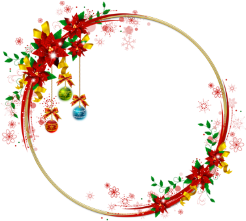 Frame Christmas Red HQ Image Free Transparent PNG Image