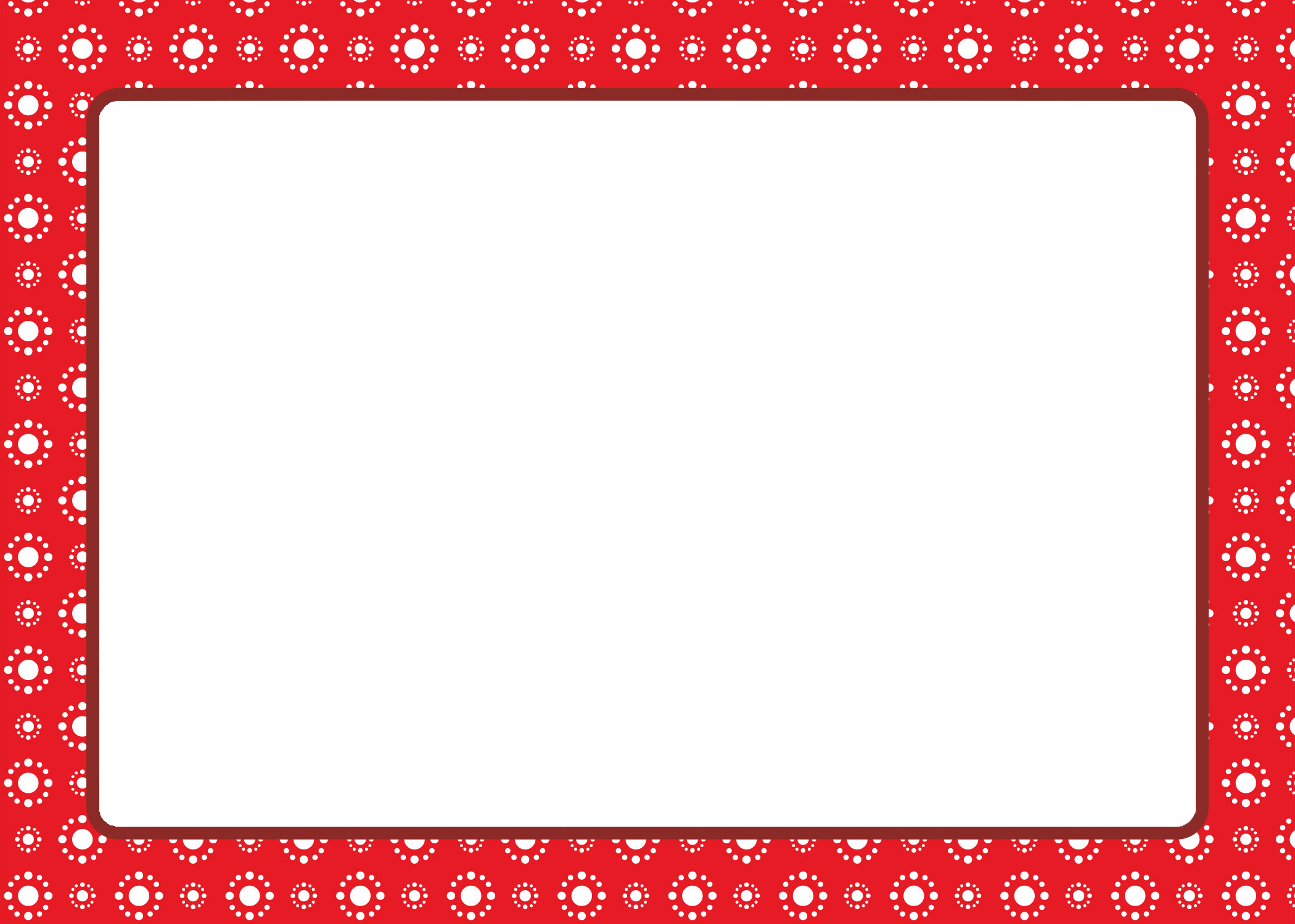 Frame Christmas Red Free PNG HQ Transparent PNG Image