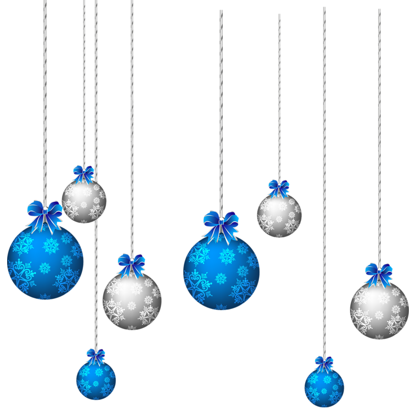 Christmas Ornaments Hanging Free Transparent Image HD Transparent PNG Image