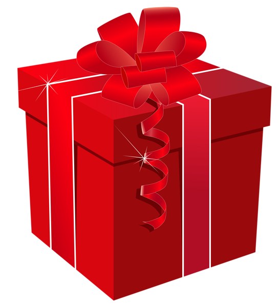 Gift Christmas Red Free PNG HQ Transparent PNG Image