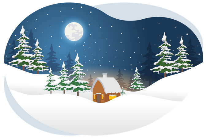 Pic Christmas Night Free Transparent Image HQ Transparent PNG Image