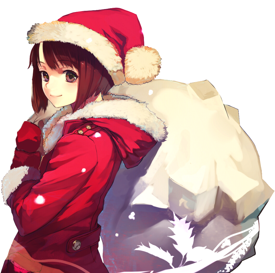 Girl Christmas Free Clipart HQ Transparent PNG Image