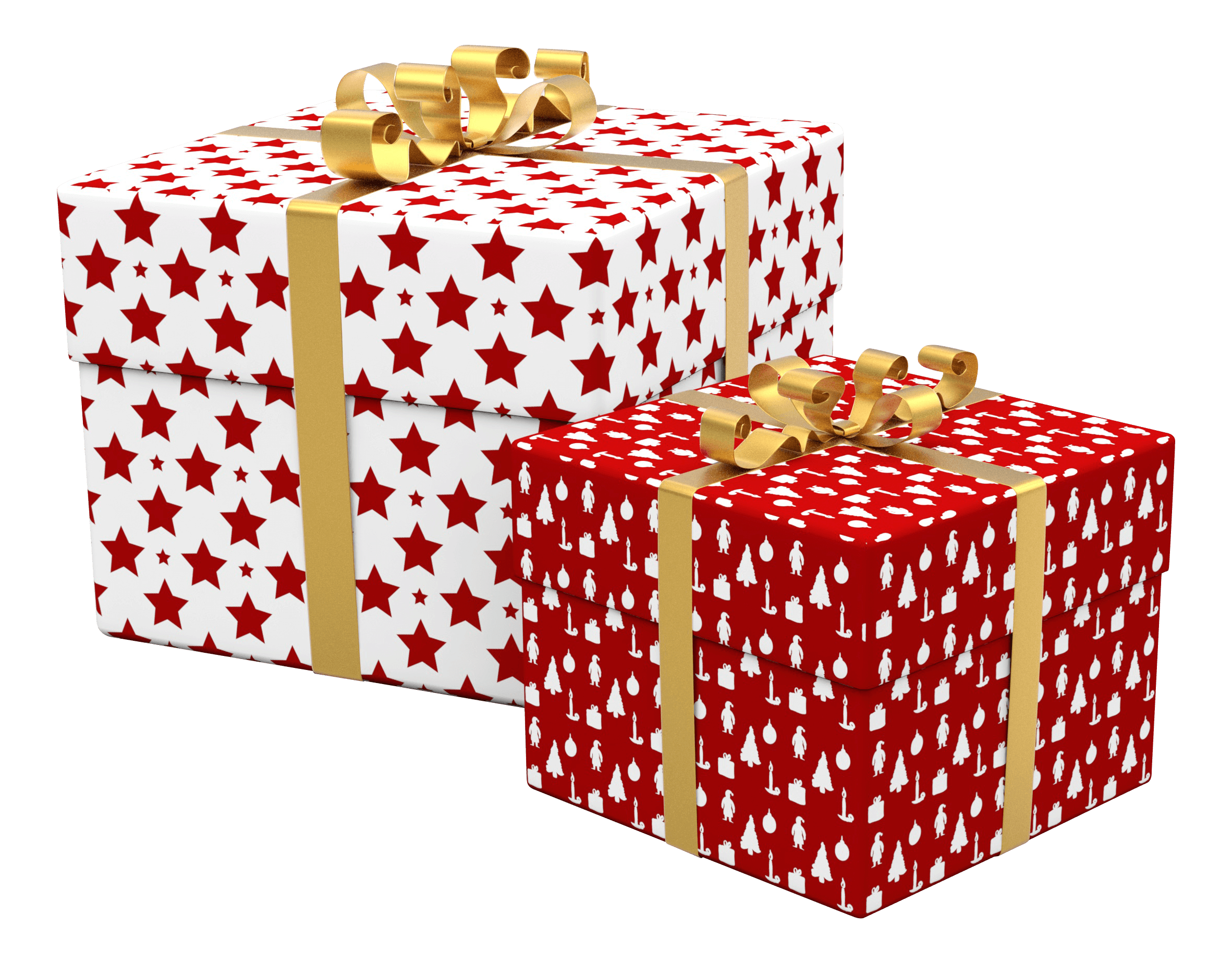 Gift Christmas Red Free Transparent Image HQ Transparent PNG Image