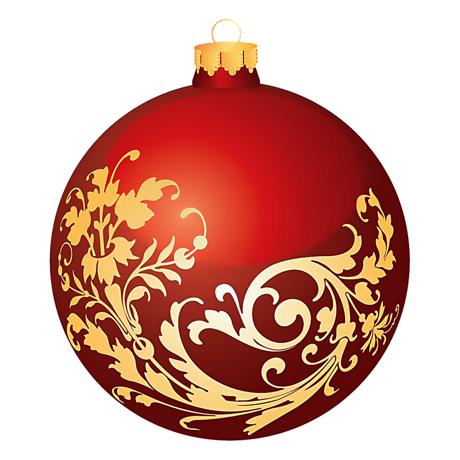 Ornaments Christmas Red Free Download PNG HD Transparent PNG Image