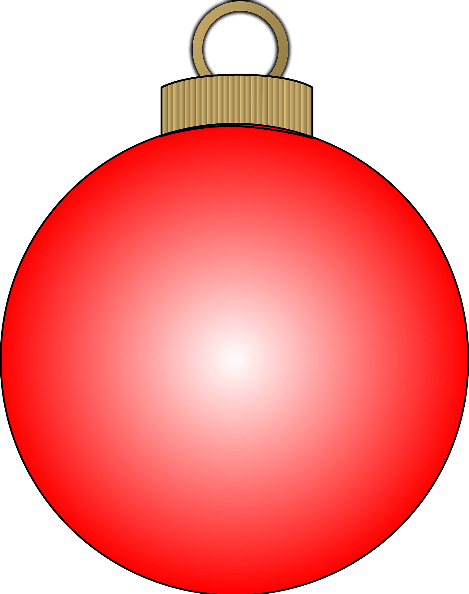 Images Ornaments Christmas Red Free HQ Image Transparent PNG Image