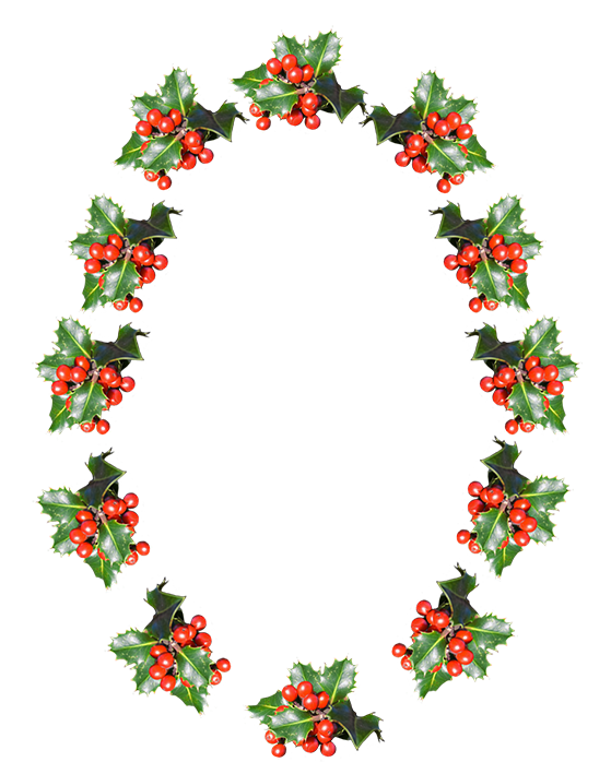 Photos Frame Round Christmas Free HD Image Transparent PNG Image