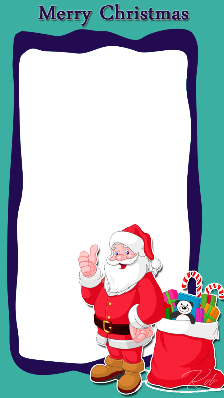 Frame Christmas Santa Download HD Transparent PNG Image