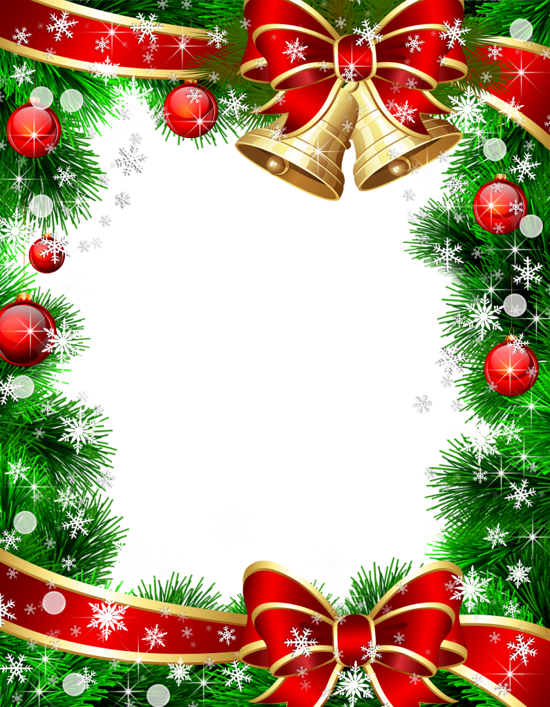 Frame Christmas Ornaments Free PNG HQ Transparent PNG Image