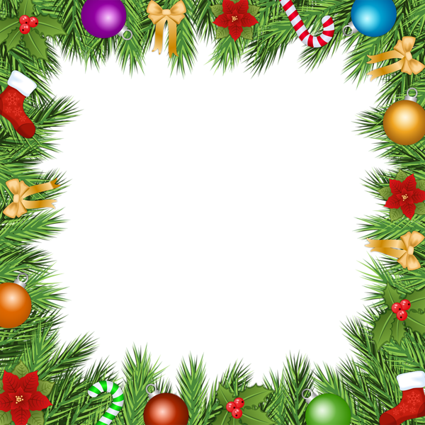 Frame Christmas Ornaments Free Download PNG HD Transparent PNG Image