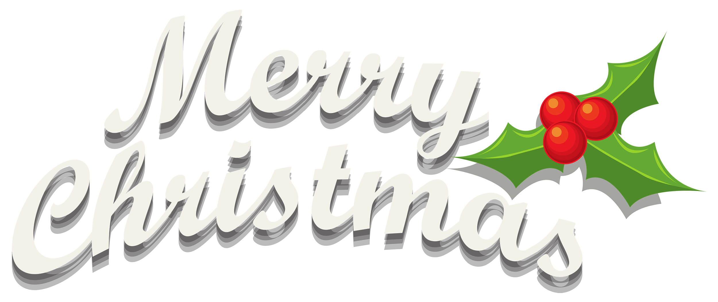 Text Christmas Happy PNG Download Free Transparent PNG Image