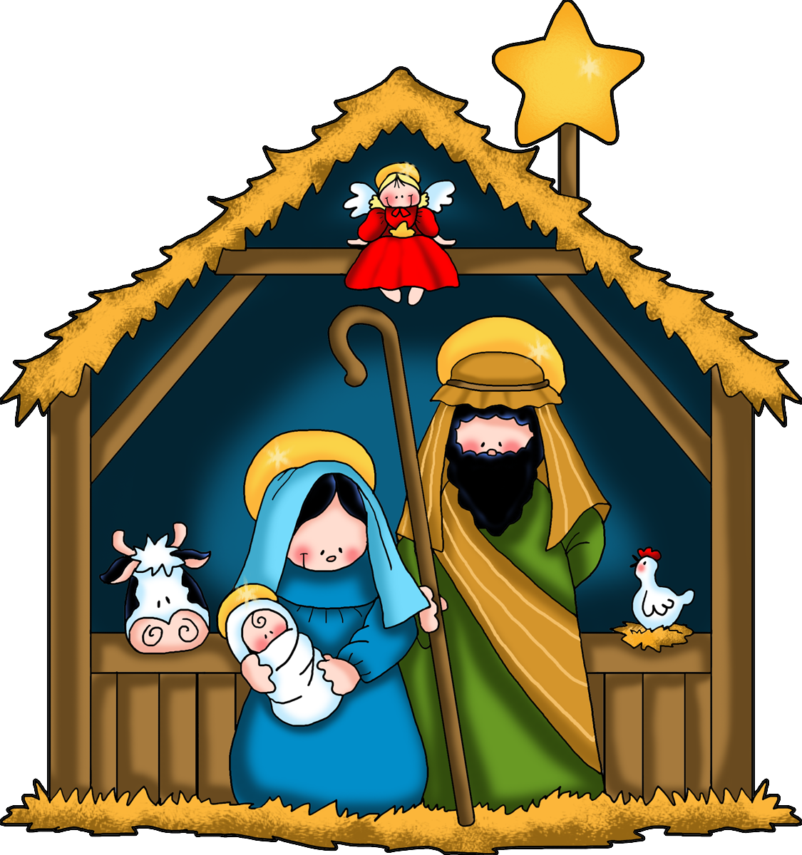 Nativity Christmas Jesus Free Photo Transparent PNG Image