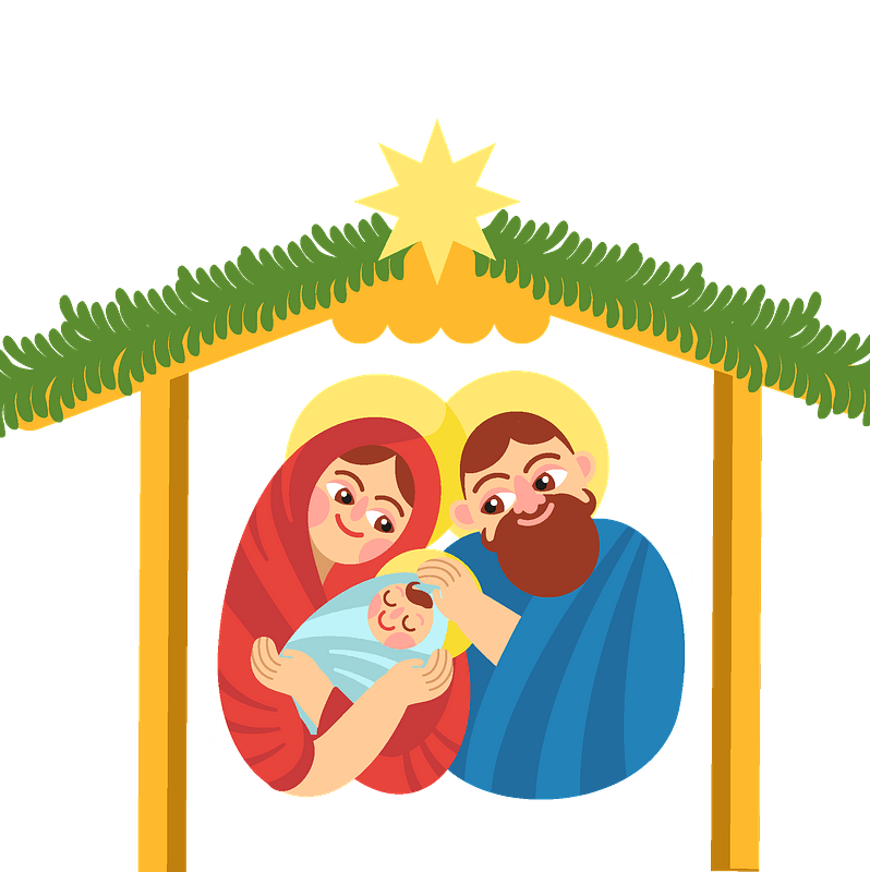 Nativity Christmas Jesus Free Transparent Image HQ Transparent PNG Image