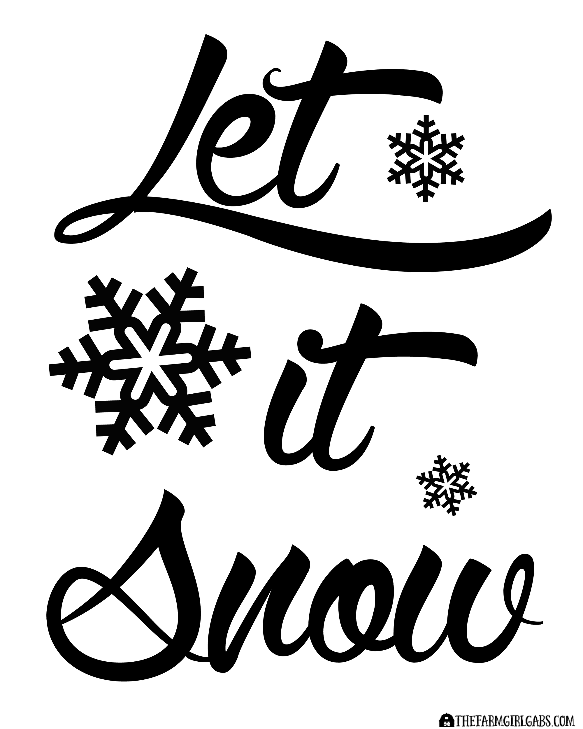 Picture Let It Snow Free Download PNG HD Transparent PNG Image