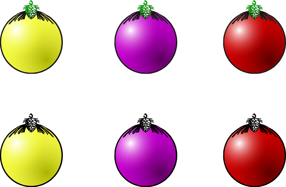 Pic Ornaments Christmas Colorful Free Clipart HD Transparent PNG Image